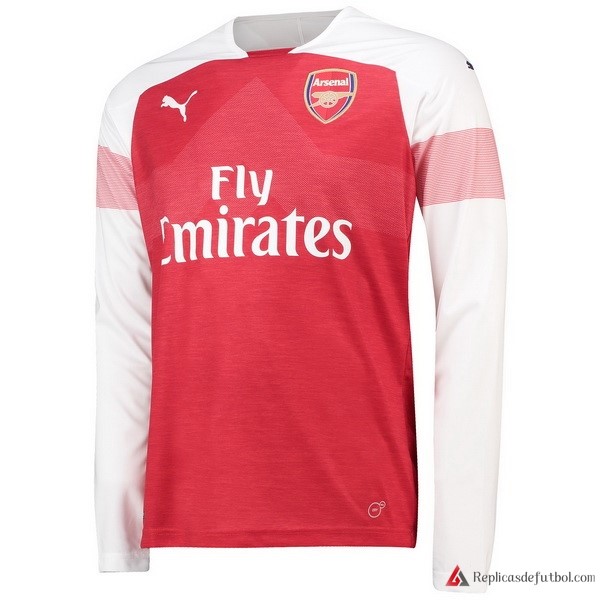 Camiseta Arsenal Primera equipación ML 2018-2019 Rojo